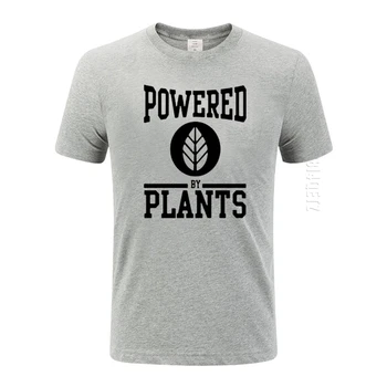 Juokinga Vyrų T-Shirt Vyrai Hipster Pokštas Tee Viršūnes Unisex Vegetarų, Veganų Įgulos Kaklo Medvilnės Vasaros Galios Augalai T Shirts