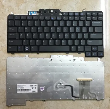 Anglų nešiojamojo kompiuterio klaviatūra DELL Latitude D620 D630 D631 D820 D830 PP18L nešiojamojo kompiuterio klaviatūra JAV versija
