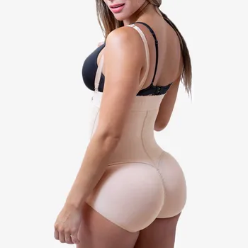 Sumažinti ir Formuojančios Kelnaitės Moteris Kolumbijos Po Liposuction Latekso Kūno Shaper Shapewear Liemenė