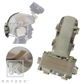 KRYDEX MK1 Taktinis Baterijos Dėklas, Skirtas Kovoti su Šalmu Priedų Laikymo, Saugojimo Sistemos Atsvarą GPNVG-18 Baterijos Lauke MC