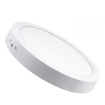 Lubų Plafon LED plokštės paviršiaus 18W Apskrito baltos šviesos 210mm Downlight