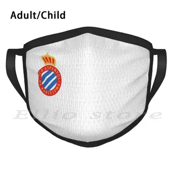 Reial Klubas Deportiu Espanyol De Logotipas Euro Klubo, Suaugusiems, Vaikams, Šiltas Šalikas 