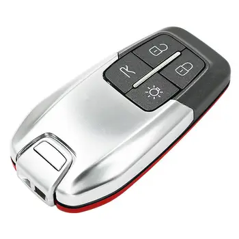 KEYECU Nauji Aukštos kokybės Geriausių Prabangių Smart nuotolinio Automobilio raktas su lukštais Atveju 4 Mygtuką 