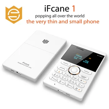 5vnt/Daug Ultra Plonas Vaikams, mobiliųjų Telefonų, Mp3 Ifcane E1 Mini Mobilusis Kišenėje Vyras Telefonas LED Ekranas Qwerty GSM PK M5 X6 X8 E1