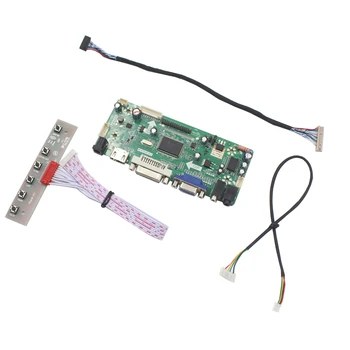 VGA DVI AUIDIO LCD Valdiklio plokštės Rinkinys HDMI-suderinama G121XN01 V0 G150XNE-L01G150XGE-L04 1024X768 ekrano kontrolės valdyba