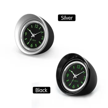 Onever Universalus Šviesos Automobilių Kvarcinis Laikrodis Žiūrėti Transporto Priemonės Mechanika Auto Interjero Žiūrėti Klijuoti Ant Automobilių Laikrodį Mini Noctilucent Žiūrėti