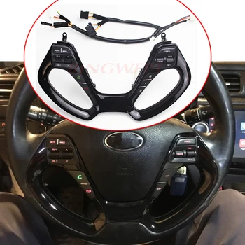 Navigacijos Grotuvas Bluetooth Telefono tempomatas vairas jungiklis, Auto Atsarginės Dalys vairo mygtukai Kia K3