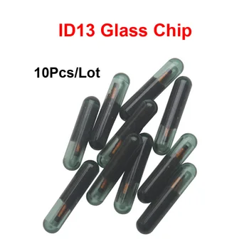 10vnt/Daug ID13 Stiklo Chip Tuščią Atsakiklis Chip ID13 Chip Stiklo Automobilių Klavišą Žetonų už 