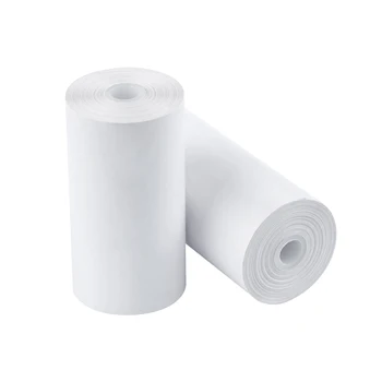 Terminio Popieriaus Roll 57 x 30 mm Nemokamai BPA, kasos Knygos POS spausdintuvui, Paperang & Peripage Mini Spausdintuvą