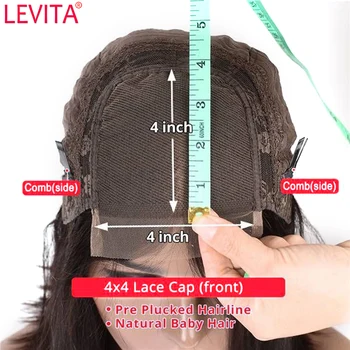 Didmeninė kūno banga nėriniai priekiniai perukas 4x4 nėrinių uždarymo priekinės perukas 28 30 colių Brazilijos nėriniai priekiniai kol Žmogaus Plaukų Perukai moterims