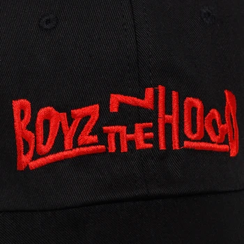 2018 nauji Aukštos Kokybės Medvilnės% Boyz N The Hood tėtis skrybėlę Vyrams, Moterims, Hip-Hop Snapback Kepurės Beisbolo kepuraitę golfo skrybėlės Kaulų Garros