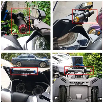 Honda Forza 125 2017 2018 2019 2020 GPS Navigatorius Stovo Laikiklį Išmaniojo Telefono Laikiklis, Lėkštės Laikiklis 오토바이용품 포르자125 거치대