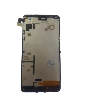 Black LCD Ekranas Nokia Lumia 640 LCD Jutiklinis Ekranas skaitmeninis keitiklis komplektuojami Su Rėmo 