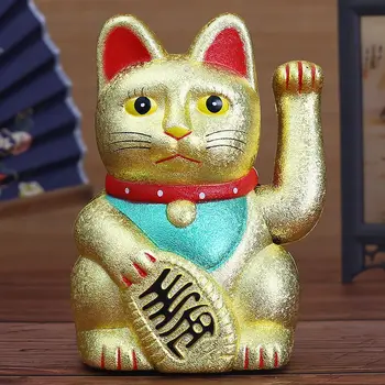 Kinų Feng Shui Kviesdamas Kačių Gerovės Balta Veliava, Fortune/ Lucky Cat 6
