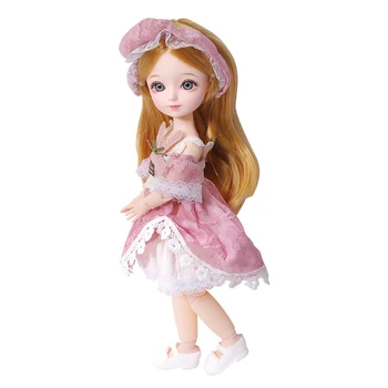 Mados 31cm BJD Doll, Žaislai ir Reikmenys, Drabužiai, Batai bjd Kilnojamojo Sąnarių Lėlės Žaislų Mergaitėms Dovanų