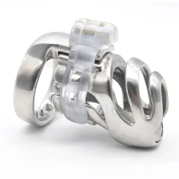 3D Dizaino, Nerūdijančio Plieno Vyrų Skaistybės įtaisą su Šuoliai Žiedas,Fiksavimo Gaidys Narve,Varpos Žiedai,BDSM Suaugusiųjų Sekso Žaislais Vyrams