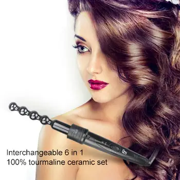 Kirpyklų Įrankiai, Daugiafunkcinis Praktinių Keramikos Hair Curler Nustatyti Asmens Priežiūros Optikos Stick Rinkinį JAV Plug
