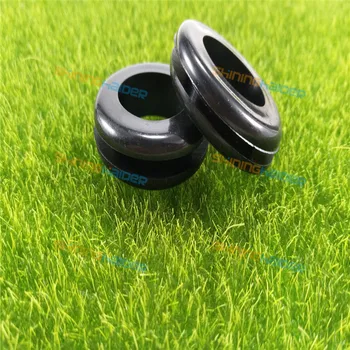 Europos stiliaus vidinis skersmuo 3mm-12mm black natūralaus kaučiuko grommets žiedas apsauginis grommets guminių įvorių