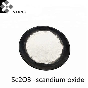 Sc2O3 5um 99,99% grynumo skandis oksidas retųjų žemių milteliai 10g