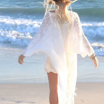 Seksualus Nėriniai Moterų Paplūdimio Suknelė Nėrimo Bikini Padengti Iki Maudymosi Kostiumėliai Maudymosi Kostiumėlį Naujas Stilius