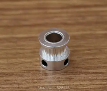 10VNT MXL 20 dantų Aliuminio Laikas Skriemulys, 5mm Kalibro tinka 6mm Diržo 3D spausdintuvas skriemulys
