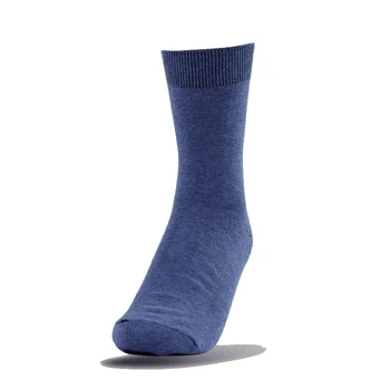 Rungtynės Vyrų Medvilnė klasikinis verslo prekės ženklo vyras kojinės , vientisos spalvos vyriškos kojinės (7pairs/lot) Nr. dovanų dėžutėje