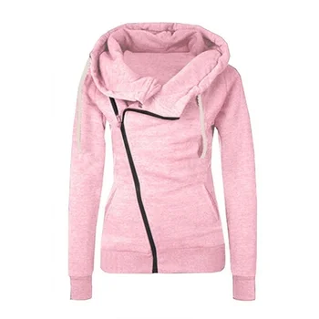 ZOGAA 2019 m. pavasarį naują rožinė hoodie atsitiktinis patogiai gatvės drabužių 5 spalvų medvilnės mados hoodie hoodies moterų hoodies moterims
