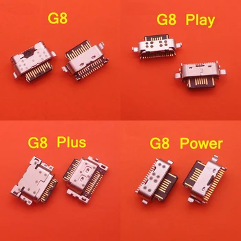 10vnt USB Įkrovimo lizdas Jungtis Kištukinis Doko Remontas Dalis Motorola MOTO G8/G8 Plius/G8 Galia/G8 Žaisti