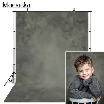 Mocsicka Abstrakčiai Senas Meistras Fotografijos Backdrops Tamsiai Žalios Naftos Tapyba Tekstūros Foną, Portretinės Fotografijos Studija
