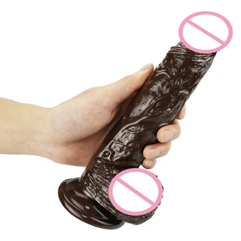 8 Spalvų PVC Realistiškas Penis Super didelis Didelis Dildo su siurbtuko Sekso Žaislai, Moters Sekso Produktai Moterų Masturbacija Gaidys Dick