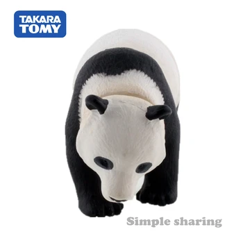 Takara Tomy ANIA Gyvūnų Advanture KAIP-03 Giant Panda Dervos Vaikų Švietimo Mini Veiksmų Skaičius, Žaislų Menkniekis