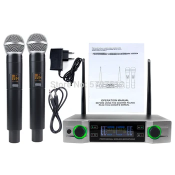 Naujas belaidis mikrofonas profesionalių belaidžių mikrofonų sistema Karaoke dainavimas mikrofonas, wireless dj scenos