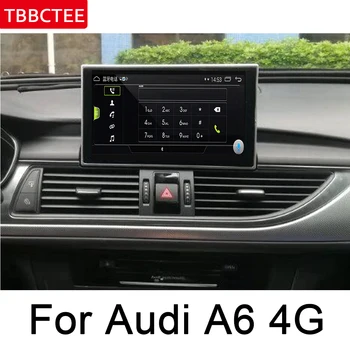 Android 9.0 4+64 Audi A6 C7 2011~2018 MMI Automobilio 