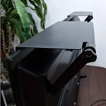 Estante de vitrina aukščiausios ajustable para Stebėti de ordenador, soporte de escritorio, estante de almacenamiento para TV