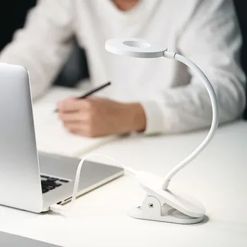 Naujas 2019 Yeelight Įkrovimo Stalo Akių apsauga Lempa Stalo USB Šviesos įrašą Reguliuojamas LED Lempos