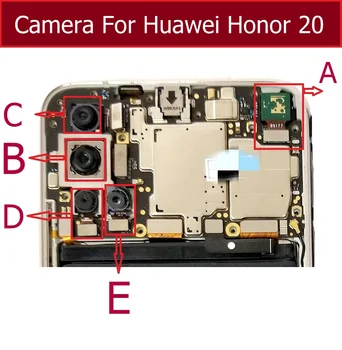 Reguliuojamo Galinio vaizdo Kamera Už Huawei Honor 20 YAL-AL00 YAL-L21 Pagrindinis Atgal Plataus Kampo Wideangle Kamera Su 