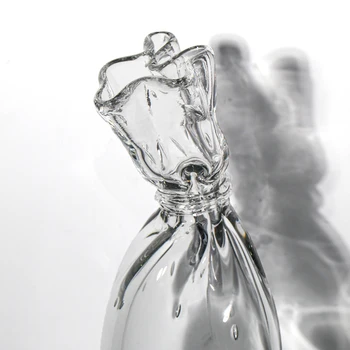 Stiklo Maišelį Meno Spalvota Glazūra Botle Namų Puošybai Azure Akmens Stalas Skaidrus Puodai