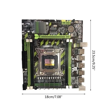 X79G M. 2 Sąsajos Plokštė LGA 2011 DDR3 Mainboard 