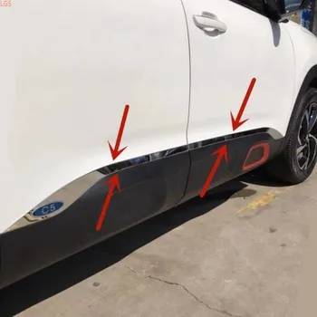 Už Citroen C5 AIRCROSS 2017-2020 nerūdijančio plieno korpusas apdaila, automobilių durų dekoratyvinės plokštės Bagažinės dekoratyvinės juostelės automobilių reikmenys