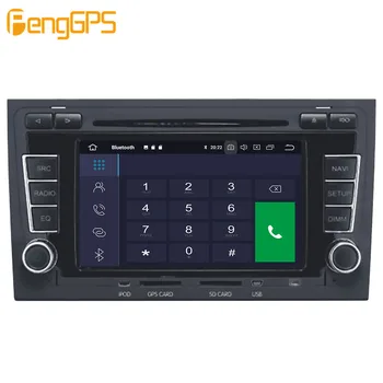 Android 9.0 4+64GB px5 Built-in DSP Automobilio multimedia DVD Grotuvas GPS Radijo Audi A4, S4, RS4 2003-2012 GPS Navigacija stereo Video