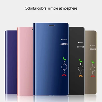 Smart Veidrodis, Flip Case For Samsung Galaxy A20s A20e A20 Padengti Sumsung Sansung 20 E S 20e 20s 20a S20a Stovėti Coque Fundas