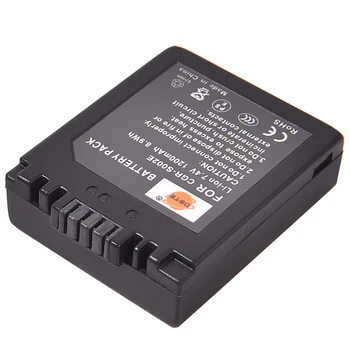 DSTE CGR-S002E Įkrovimo Baterija (akumuliatorius skirtas Panasonic LUMIX DMC-FZ5 DMC-FZ10 DMC-FZ20 DMC-FZ2 DMC-FZ4 Fotoaparatas