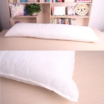 5Long Pagalvė, Vidinis Balta Kėbulo Pagalvėlė Trinkelėmis Anime Stačiakampio Miego Plauko Pagalvę Namų Miegamojo Patalynės Reikmenys 150 x 50 CM