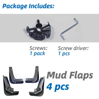 Automobilių Purvo Atvartais Purvasargių Mudflaps Splash Apsaugų Sparnas Reikmenys Ford/Focus 3 MK3 Hečbekas 2011-2018