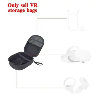 VR Saugojimo Krepšys Oculus Quest 2 VR Kelionių lagaminas Rankų įrangos, duomenų Valdytojas Langelyje Naujas Hard Cover Apsauginis Maišelis, Maišelis