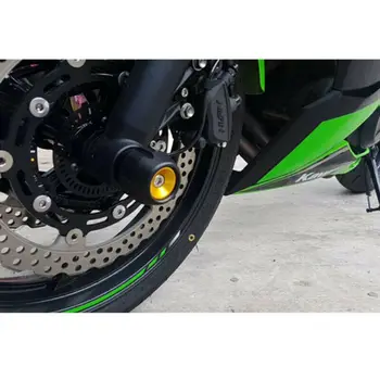 Motociklo Aliuminio Priekiniai Varantys Ašies Šakutės Avarijos Gynėjas Slankiklį Už Kawasaki Z900 2016 2017