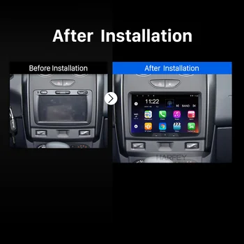 Harfey Automobilio Multimedijos grotuvas, 8 colių Android 10.0 už Renault, Dacia/Sandero/Duste Radijas su 