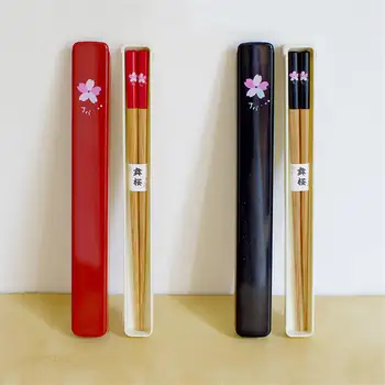 DoreenBeads Japonija Stiliaus ekologiškos Medinės Lazdelės 20cm sakura Sakura Atspausdintas Dovanų Mėgėjams Mergaitės Namų Virtuvėje 1Set