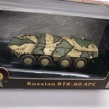 1/72 rusijos BTR-80 APC Bakas SSRS Armijos Tankas Platinum Kolekcines, Surinkto Modelio Gatavo Modelio Easymodel Žaislas