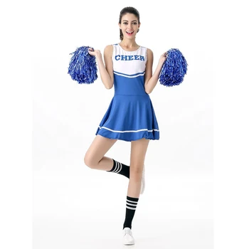 Mados Moterų Sexy Vidurinės Mokyklos Cheerleader Kostiumai, Vaišės Merginos Vienodos Šalies Išgalvotas Suknelė